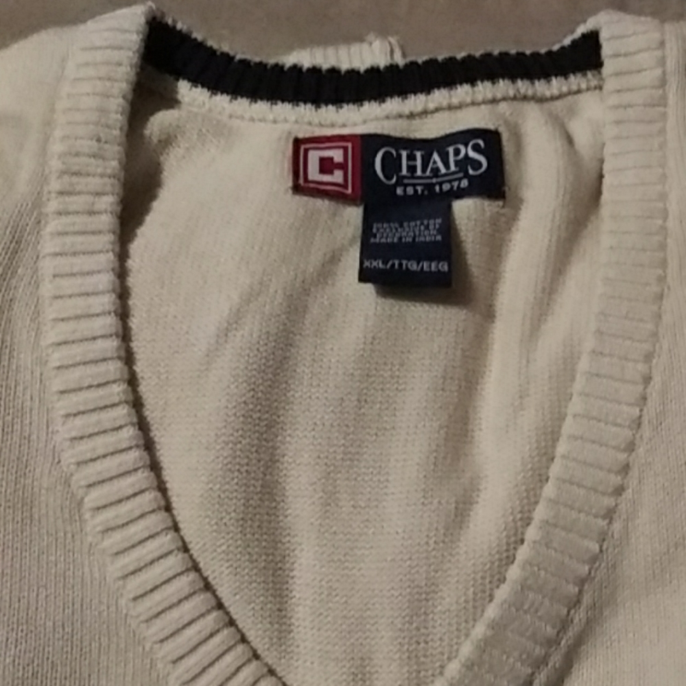 Men Chaps pullover vest